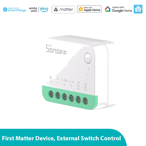 SONOFF MINI Extreme Wi-Fi Smart Switch (Matter-enabled) | MINIR4M
