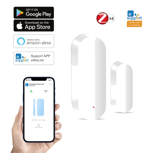 Tuya Zigbee Door and Window Sensor+Light Sensor